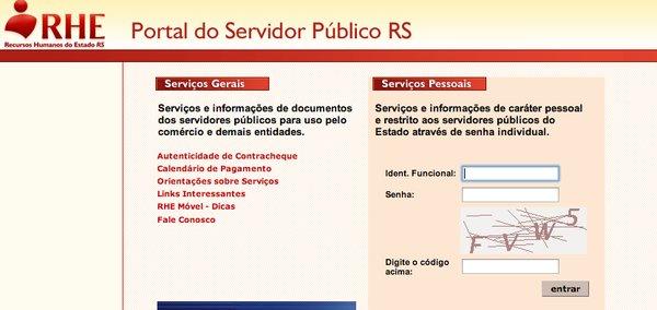Portal do Servidor RS