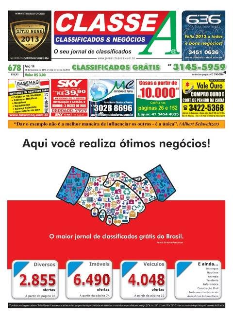 Jornal Classe A Joinville