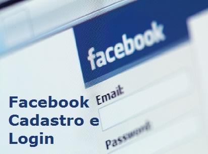 Facebook Cadastro Grátis