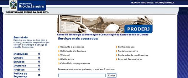 www.Proderj.Rj.Gov.Br